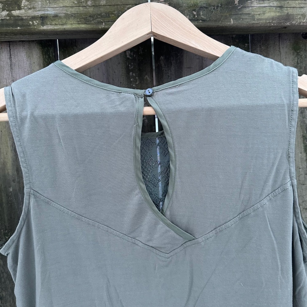 Anthropologie TINY Embellished Embroidered Sleeveless Boho Tank Top Size Small - Picture 9 of 10